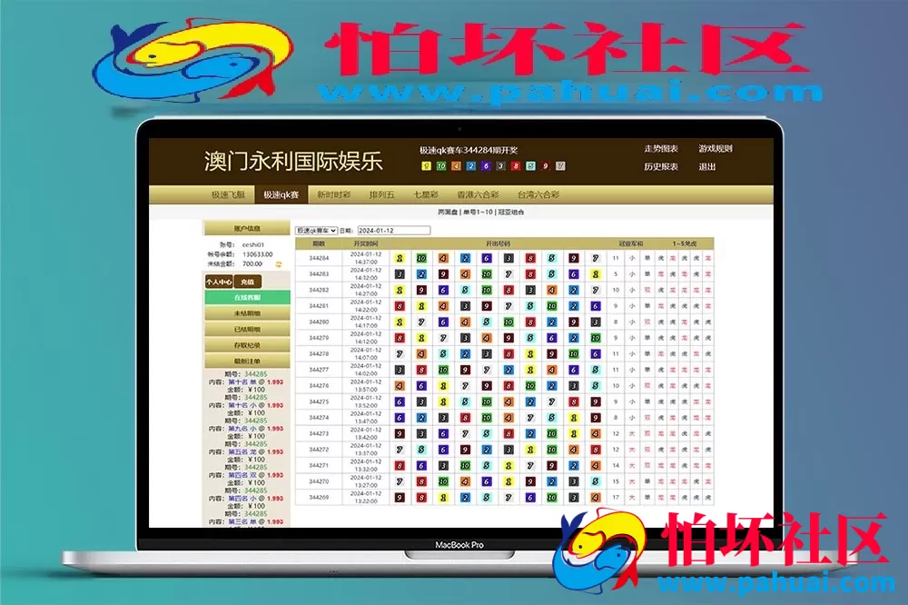 完美运营版信用盘彩票系统程序 支持多彩种CP源码六合彩 七星彩 时时彩现金盘口程序源码 附带搭建教程