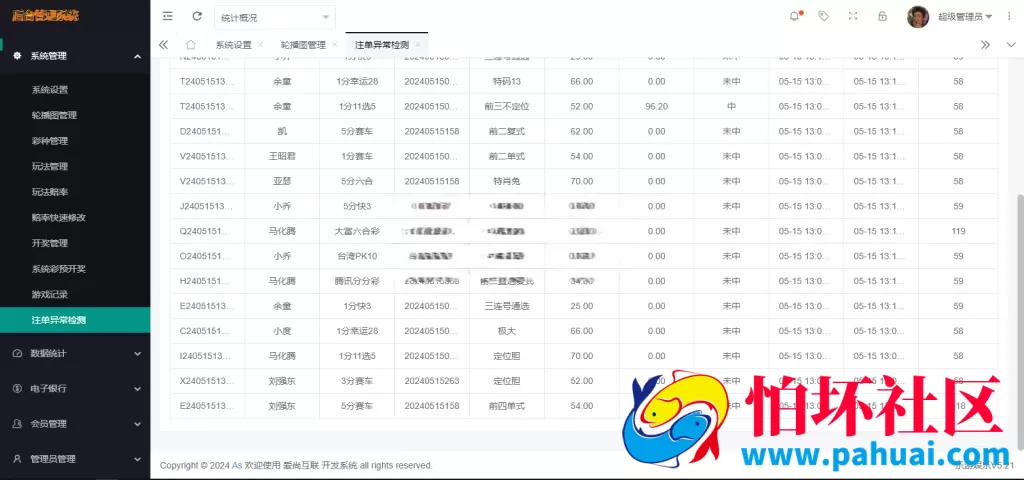 首发Linux大富二开 乐游彩票源码 完美控杀 双玩法运营级博彩程序源码