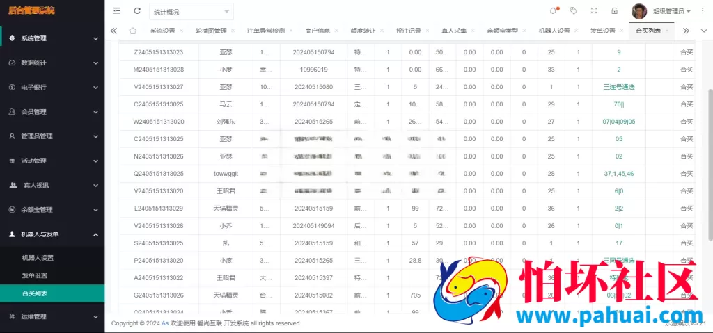 首发Linux大富二开 乐游彩票源码 完美控杀 双玩法运营级博彩程序源码