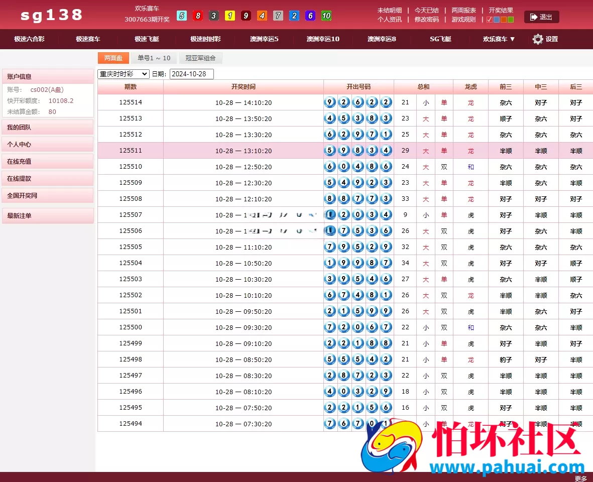 最新官方正版SG138信用盘系统源码 SG双赢时时彩信用盘平台源码程序 彩票信用现金盘完整源码 附带搭建教程