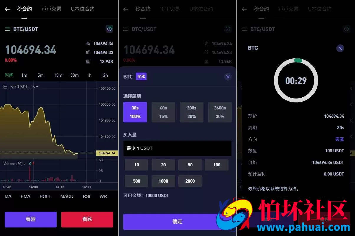 JAVA多语言DAPP源码 海外交易平台程序 合约秒单+借贷质押完整功能