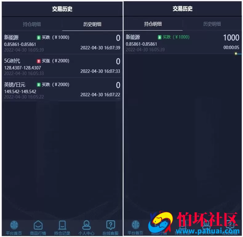 H5中信证券金融投资理财微盘系统完整程序源码