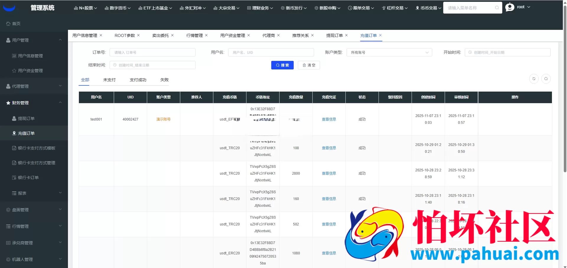 综合交易系统源码 币币杠杆＋合约交易 C2C＋多市场交易平台程序 Vue+Java系统架构