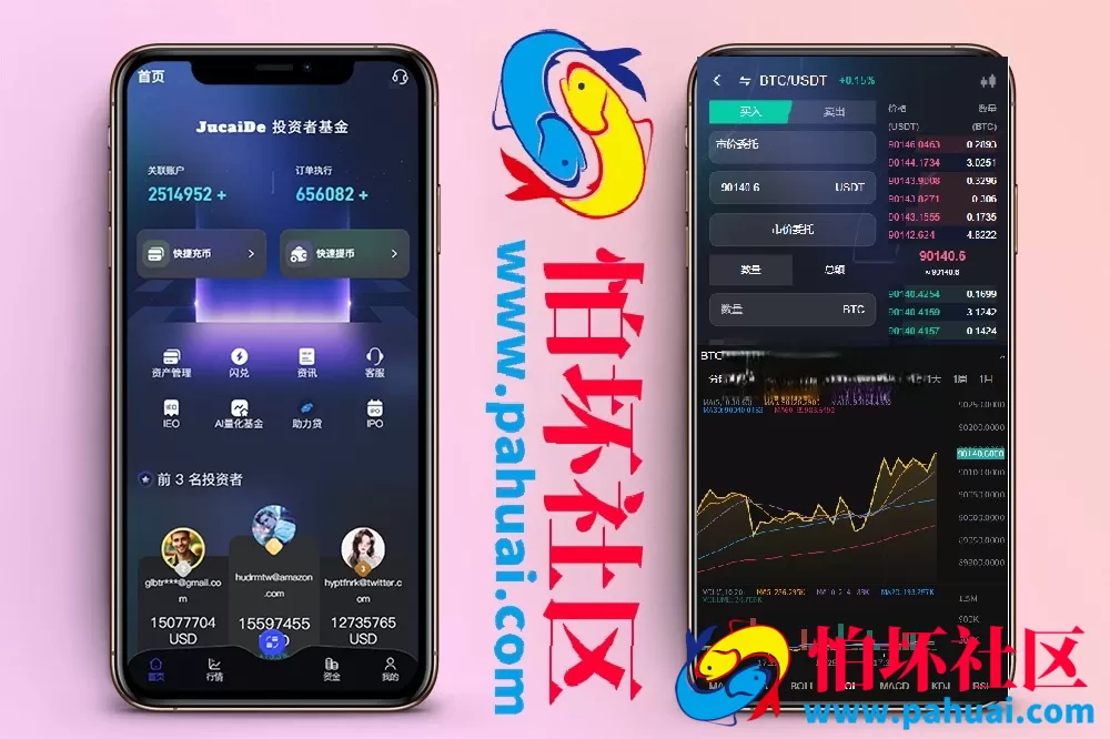 综合交易系统源码 币币杠杆＋合约交易 C2C＋多市场交易平台程序 Vue+Java系统架构