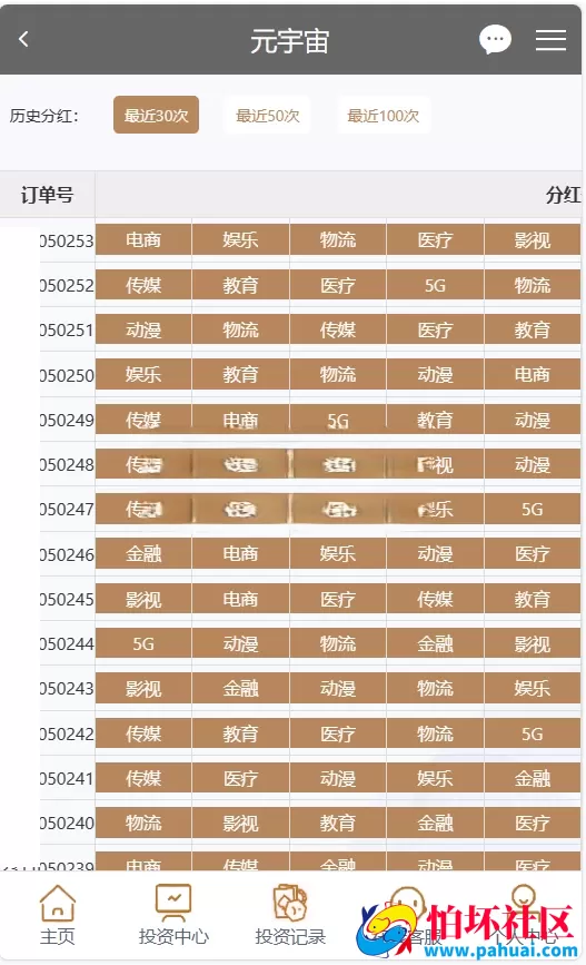 元宇宙影视教育电商5G新时代投资理财程序 元宇宙数字投资理财彩票盘源码