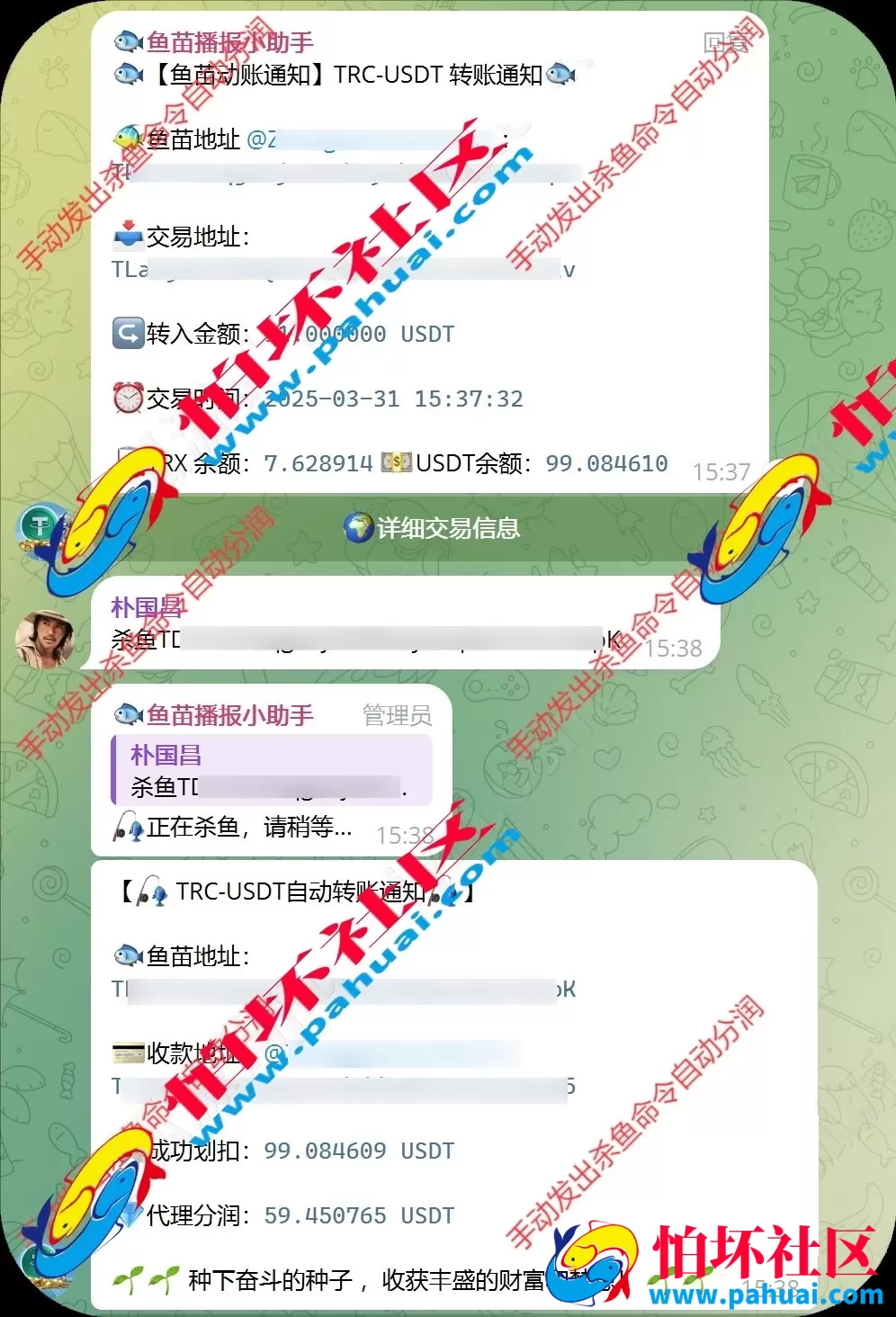 新版USDT盗U系统 自动转账授权玩法程序 支持TP im钱包无授权提示 TG鱼苗到账提醒源码 附带完整视频教程