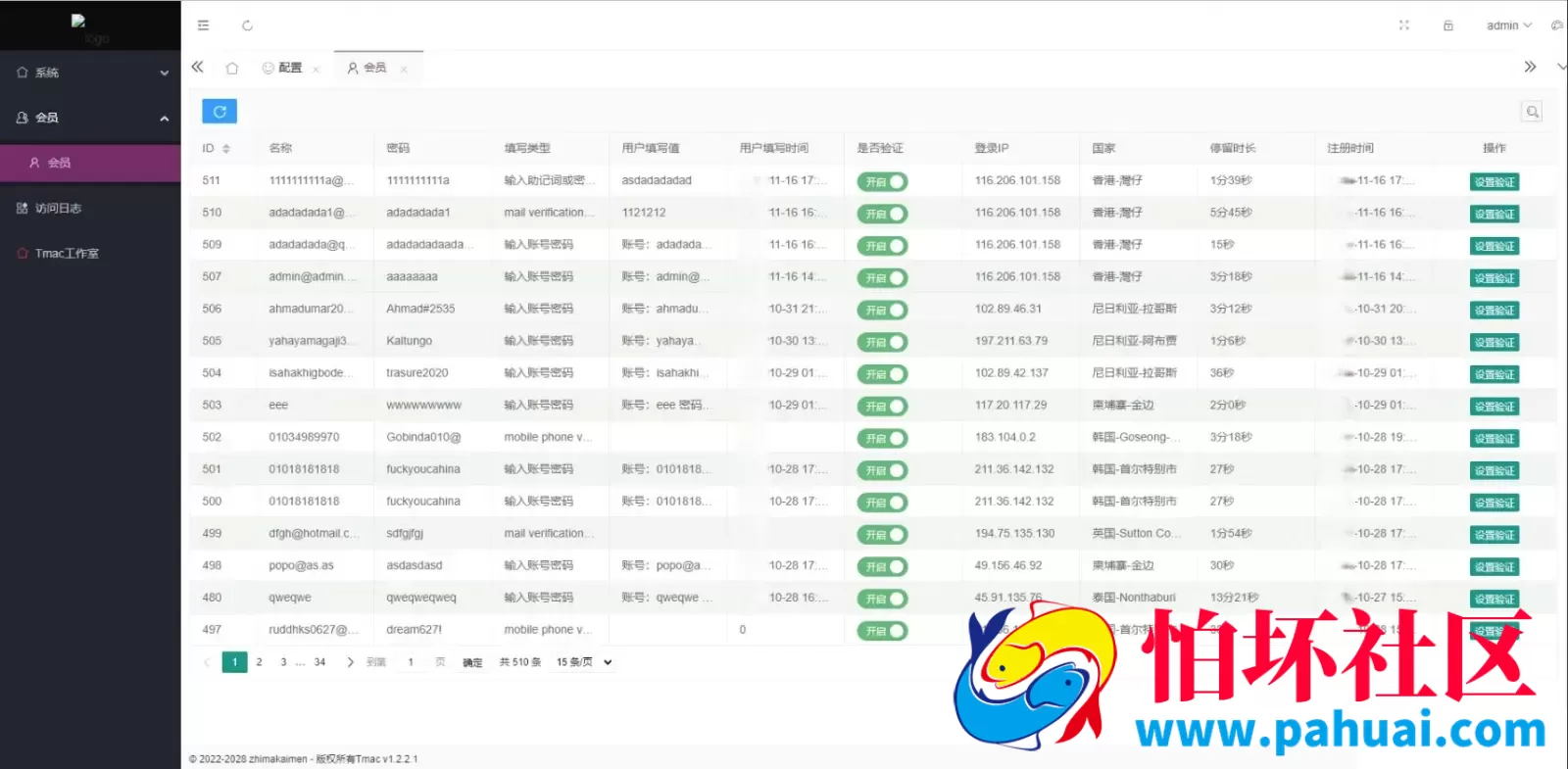 自适应仿欧易交易所登陆页面源码 okx交易所登录盗号程序 短信后台同步