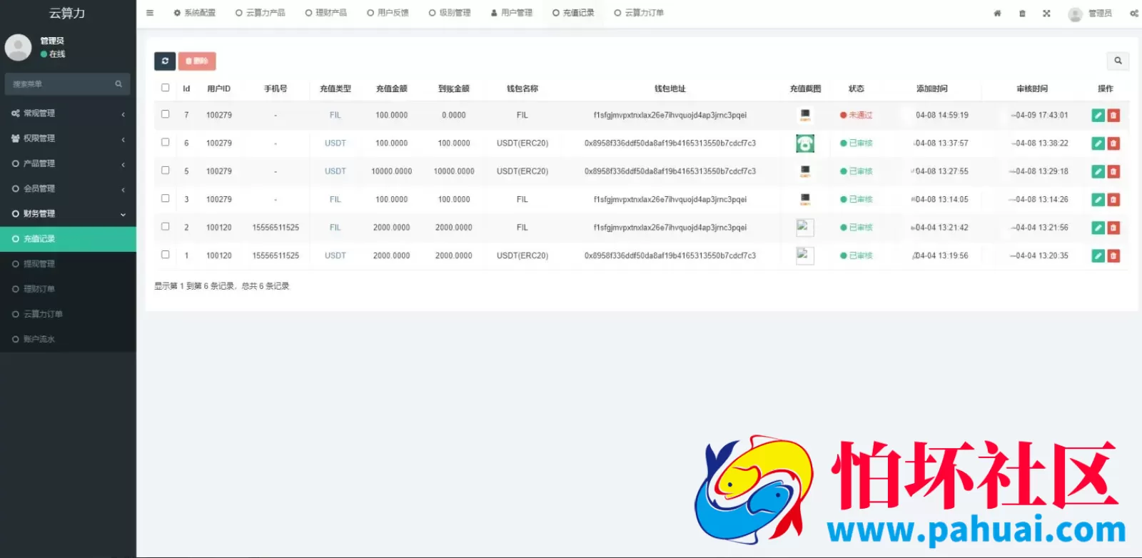 USDT挖矿系统源码 矿机系统 云算力矿机 挖矿系统 ipfs虚拟币挖矿程序 前端APP源码 带分销功能