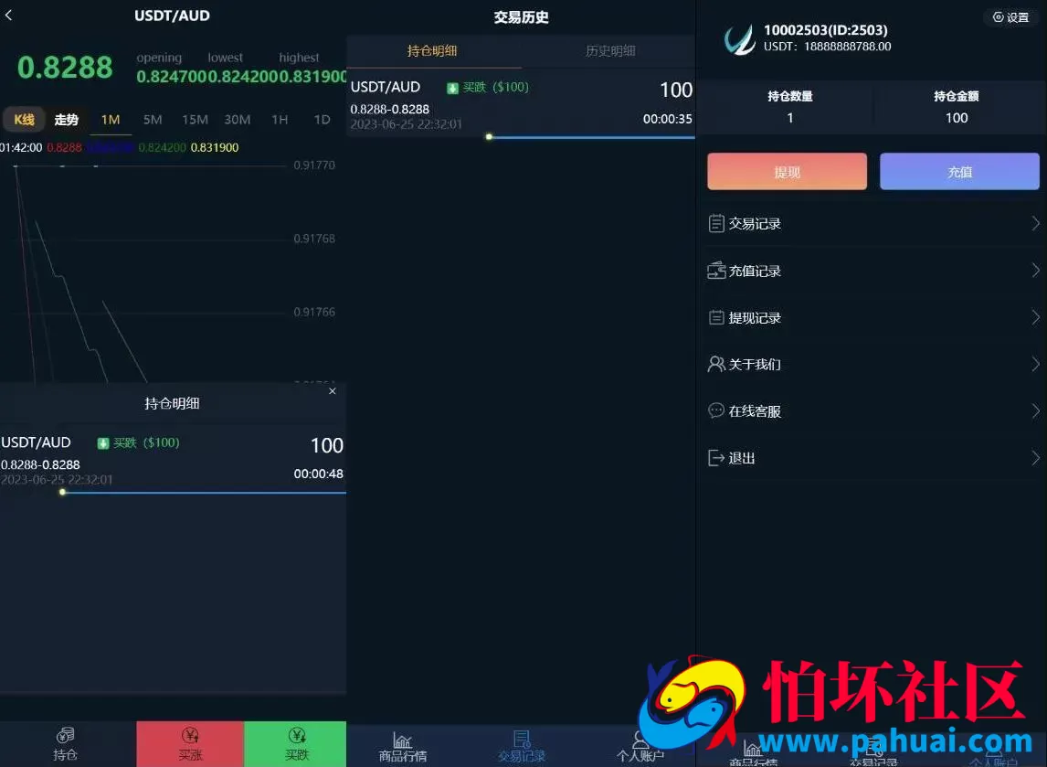 资产数字化交易平台源码 区块链通证交易程序 数字资产管理 币币交易 交易所APP源码