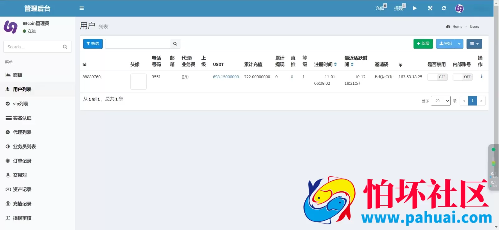 69coin交易所源码 多语言交易所合约程序 赢单收益比例