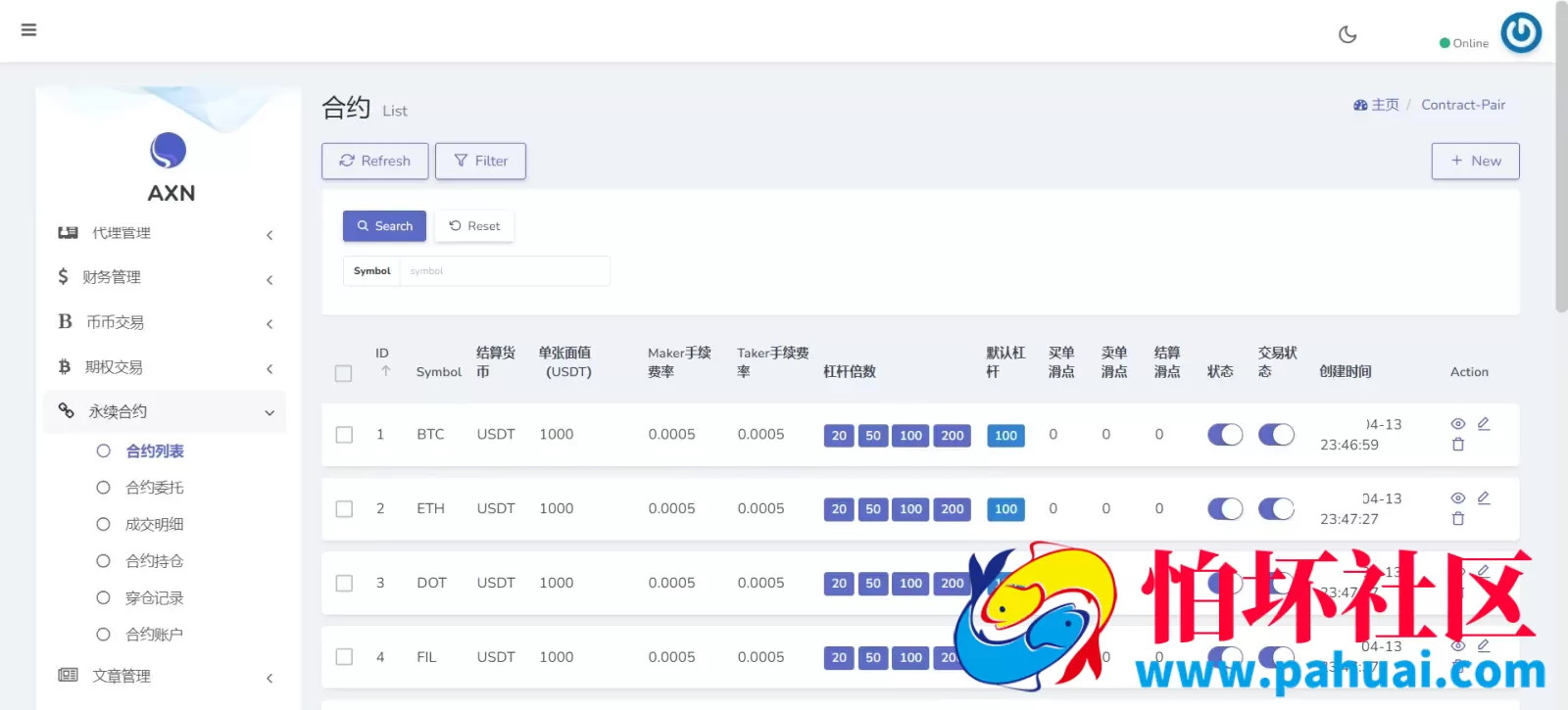 多语言bbvcoin交易所源码 合约交易+期权交易+币币交易+申购+质押挖矿程序 有代理系统14种语言 h5+pc前后端开源