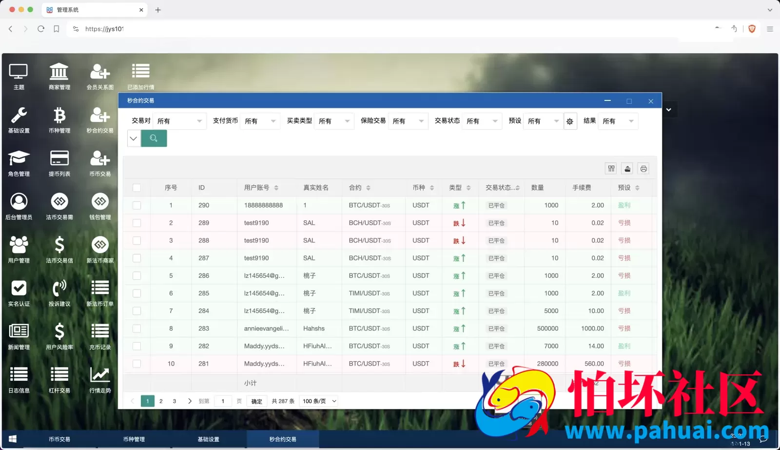 BBuCoin多语言交易所源码 币币交易+秒合约交易+合约交易+期权交易+平台币发行+机器人+行情控制+行情k线预设+跟投分析程序 附带完整搭建教程