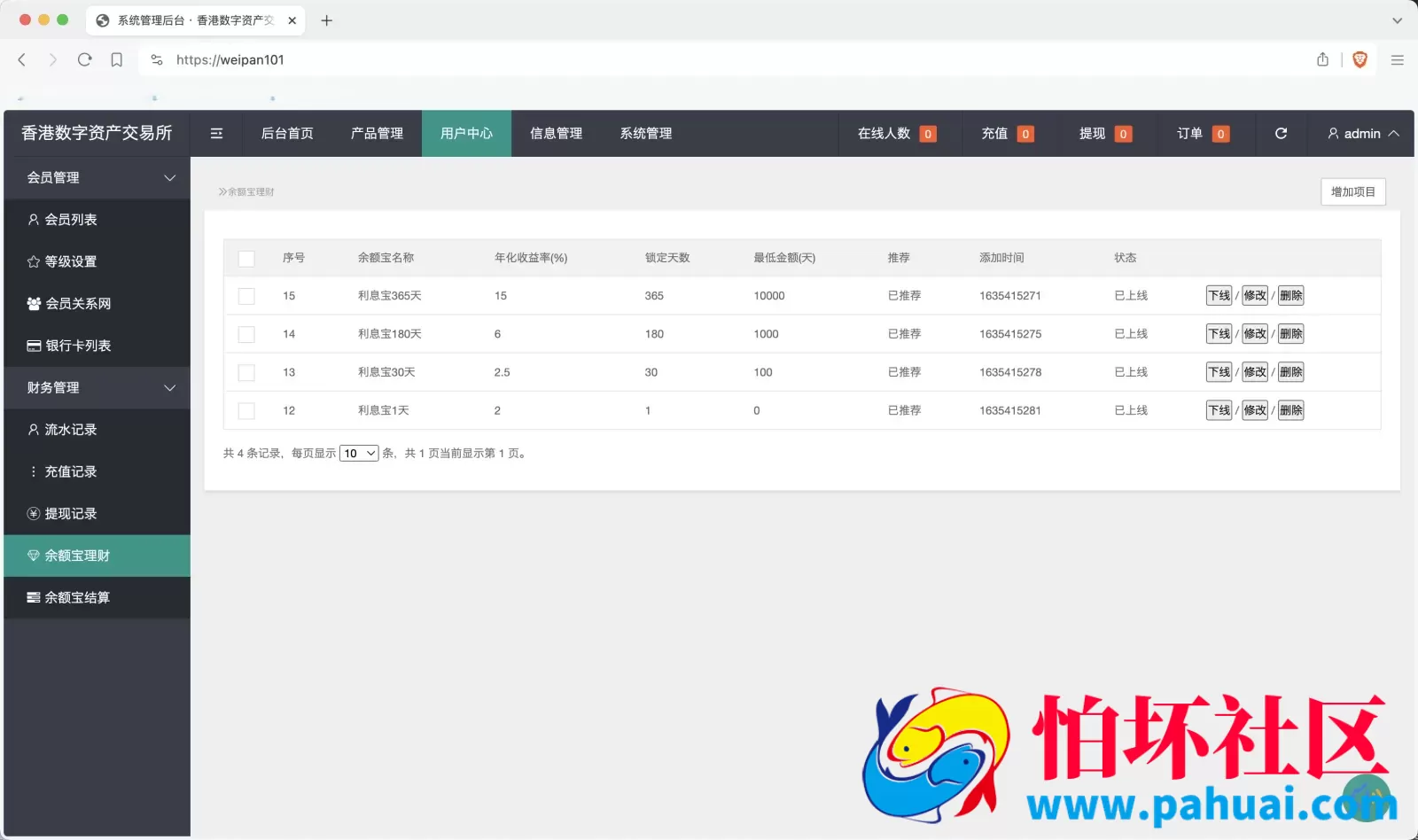 周大生珠宝vue微盘微交易源码 贵金属交易平台程序 前端vue纯源码 附搭建教程