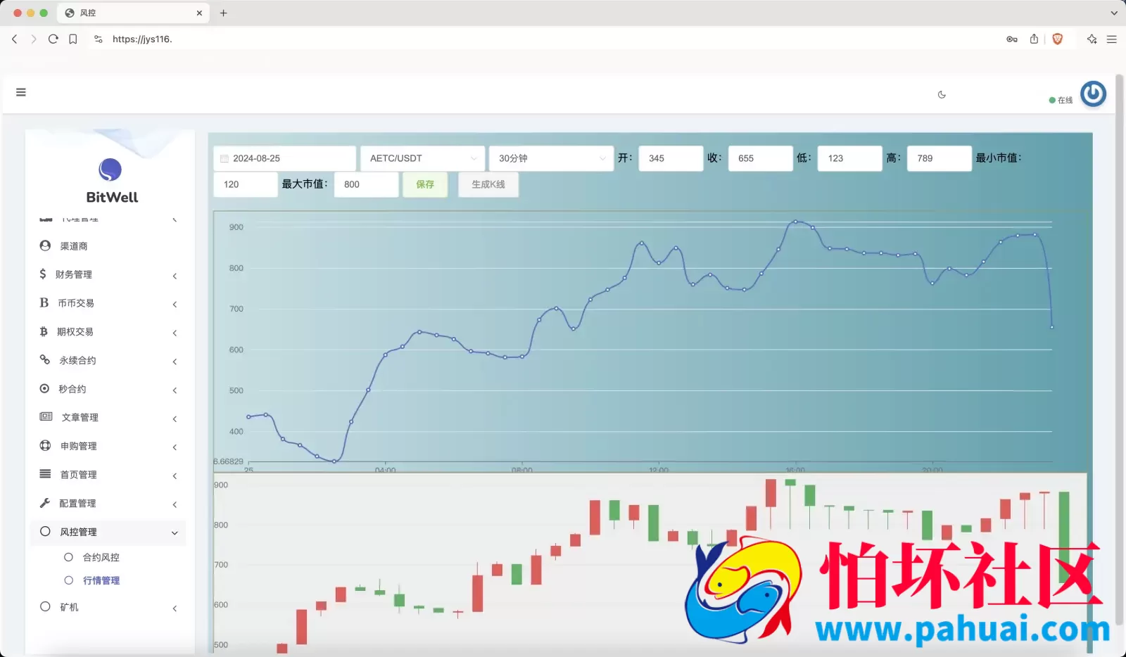 全开源BitWell多语言交易所源码 OTC+永续合约+期权交易+币币交易+秒合约交易+申购+风控+代理渠道商程序 前端uniapp+后端php