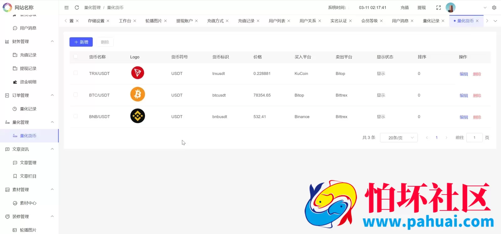 BDMarket多语言量化钱包投资理财源码 19种语言+3级分销+虚拟币实时数据+谷歌验证器+完整代理程序 前端uniapp纯源码+后端php