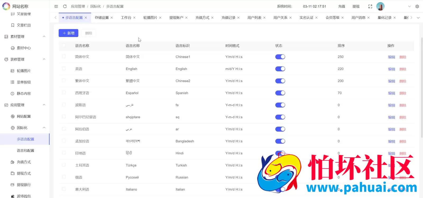 BDMarket多语言量化钱包投资理财源码 19种语言+3级分销+虚拟币实时数据+谷歌验证器+完整代理程序 前端uniapp纯源码+后端php