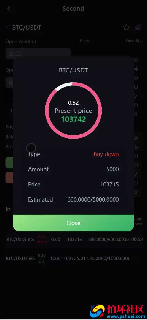 Belkin多语言交易所源码 永续合约+秒合约+币币交易+自发币+完整K线行情控制+交易对游戏+代理系统程序 前端uniapp+后端PHP 附搭建教程