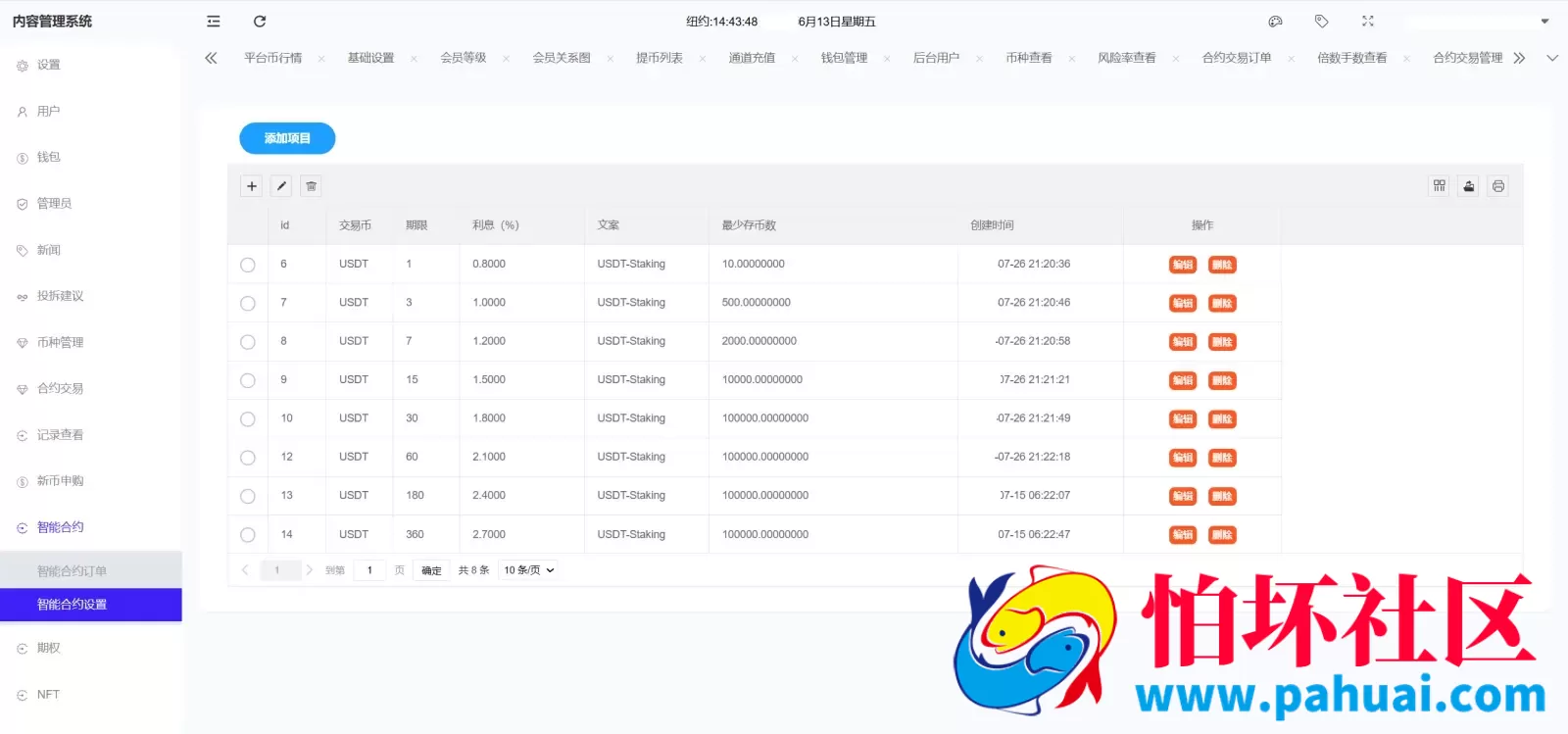 Phemex多语言交易所源码 期权交易+合约交易+新币申购+锁仓挖矿+平台币发行+K线行情控制程序 前端uniapp编译后+后端PHP