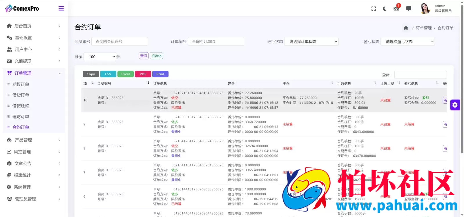 FXTMgold多语言期货交易所源码 黄金原油贵金属微盘微交易所程序源码 前端vue纯源码+后端php