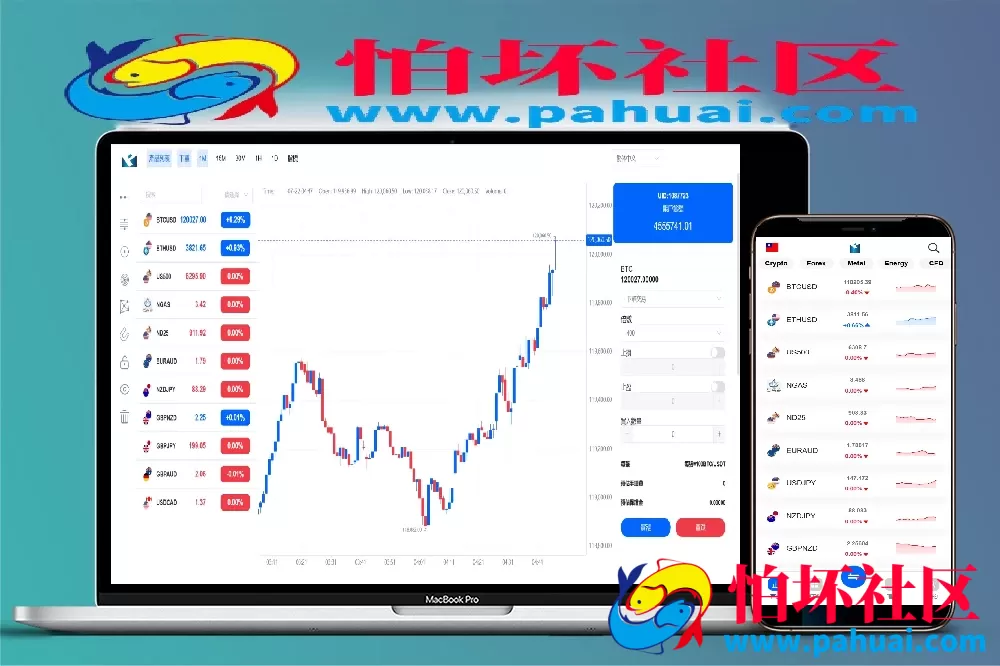 ST5外汇贵金属多语言交易所源码 虚拟货币+外汇+贵金属+能源+CFD差价合约+K线控制+模拟账号程序 前端uniapp纯源码+后端PHP