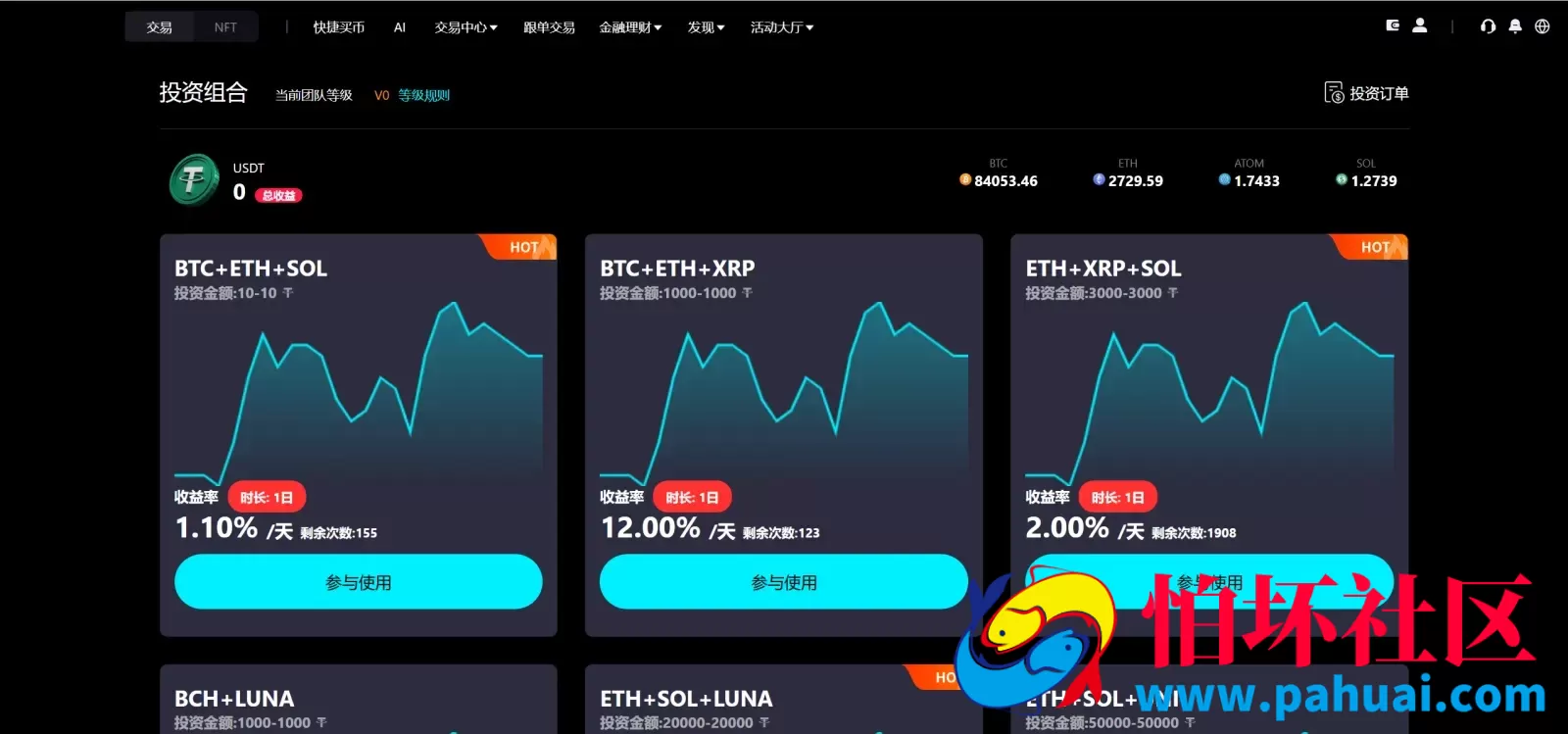 Bitinvests多语言交易所源码 外汇+美股+期货+交割合约+期权交易+现货交易+C2C+平台币+Ai投资理财+Defi借贷程序 前端vue纯源码+后端PHP