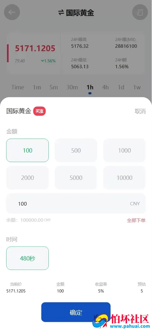 中国黄金多语言贵金属期货微盘微交易所源码 带委买功能 盈亏控制程序 前端uniapp纯源码+后端PHP