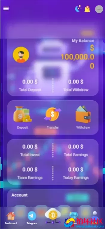 Mega Mining GPT机器人挖矿平台程序 海外挖矿理财投资程序源码
