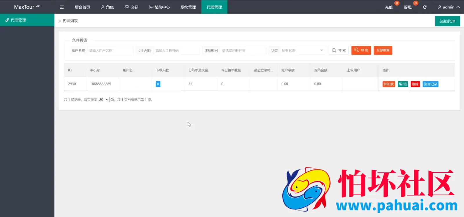 MaxTour海外旅行旅游刷单抢单源码 连单+暗扣+五级分佣程序 前端html+后端php