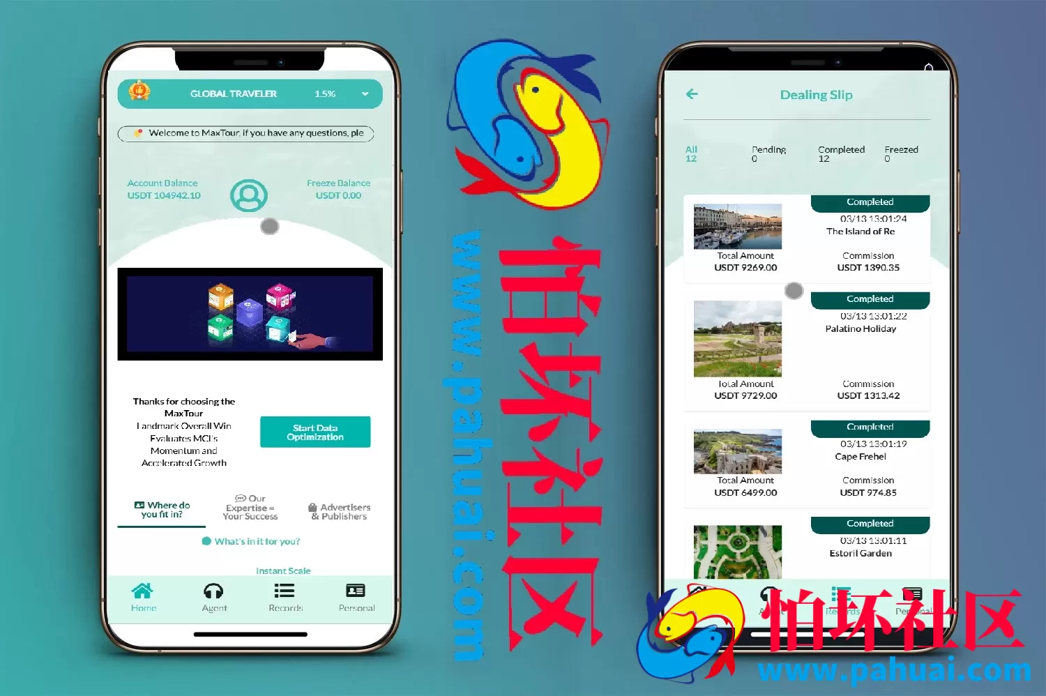 MaxTour海外旅行旅游刷单抢单源码 连单+暗扣+五级分佣程序 前端html+后端php