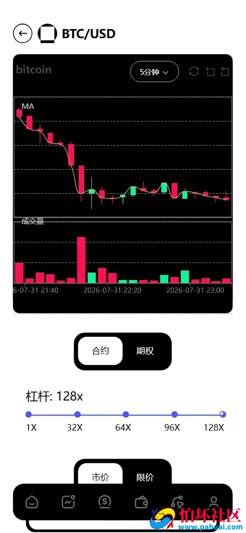 Galaxy Digital多语言交易所源码 期权秒合约+杠杆合约+智能合约投资理财+NTF+贷款+输赢控制程序
