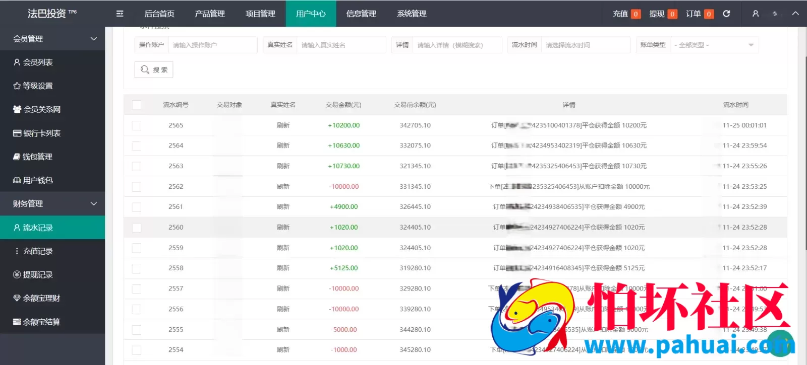 最新金属外汇微交易源码 多语言微盘系统程序 投资理财源码 完整交易控制