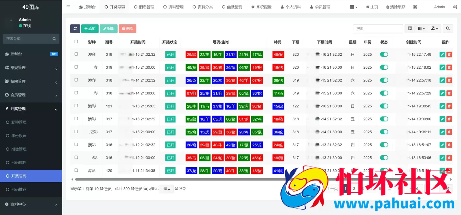 精仿49图库六合彩论坛源码 全开源修复完美运营版程序 前端uniapp纯源码+后端PHP